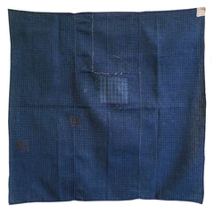 A Very Handsome Cotton Furoshiki: Home Spun Cotton and Patches