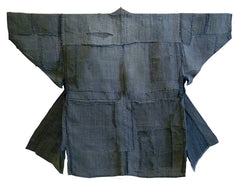 A Very Patched Boro Hemp Jacket: Subtle Blue Grey
