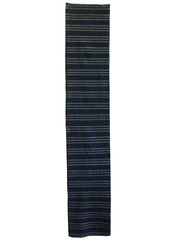 A Length of Horizontally Striped Cotton: Subtle Colors