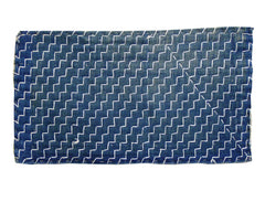A Rich Indigo Zokin: Wonderful Stitching