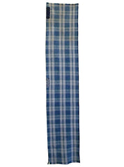 A Gorgeous Blue-on-White Checked Length: Home Spun Cotton