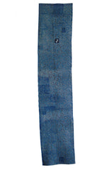 A Spectacular Boro Panel: Katazome Dyed Hand Spun Cotton
