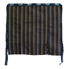 A Home Made Unused Mid-Century Apron: Stripes and Kasuri