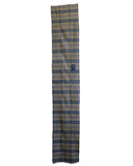 A Length of Hand Woven Cotton: Pale Tones and Katazome Patch