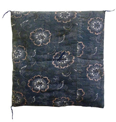 A Traditional Katazome Zabuton: Cotton Wadding