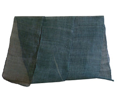 A Long Piece of Hand Woven Kaya: Overdyed Indigo