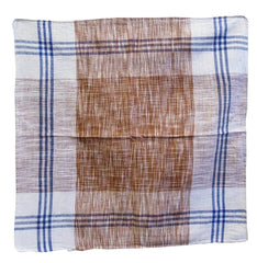 An Indian Khadi Cotton Square #5: Hand Spun and Hand Woven