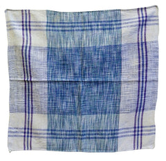 An Indian Khadi Cotton Square #6: Hand Spun and Hand Woven
