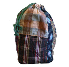 A Vibrantly Colored Komebukuro: Drawstring Bag