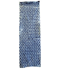 A Length of Tied Shibori: Crowded Pattern with "Blanks"