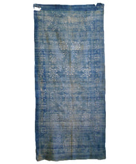 A Resist Dyed Cotton Miao Wedding Cloth: Chinese Minority Indigo Dyeing