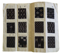 A Hand Made Sample Book of Stenciled Patterns: 60 Swatches