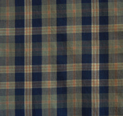 A Beautiful Plaid Length: Taisho Futon Cover Panel