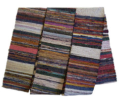 A Multi-colored Sakiori Obi: Silk Weft