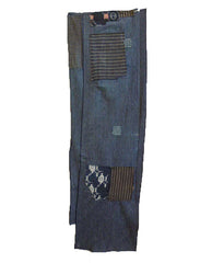 A Boro Section of a Cotton Kimono: Patches