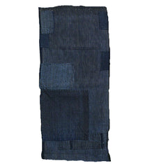 A Short Neatly Patched Boro Panel: Noragi Fragment