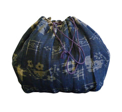 A Hemp Kasuri Komebukuro: Piece-Constructed