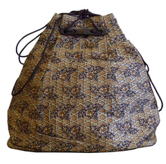 A Silk Drawstring Purse: Toggles and Thin Cording
