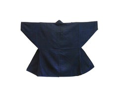 An Indigo Dyed Cotton Hanten: Inconspicuous Stitching and Patching