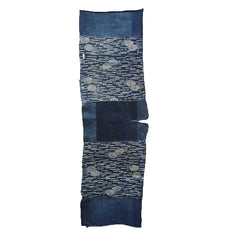 A Katazome and Sashiko Stitched Garment Section: Radiating Stitching