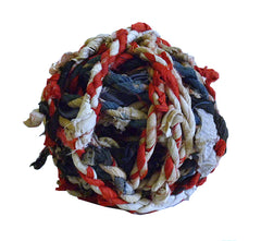 A Ball of Rustic Twisted Cotton Rope: Leftover Rag