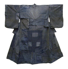 A Beautifully Ragged Boro Kimono: Rich Patching