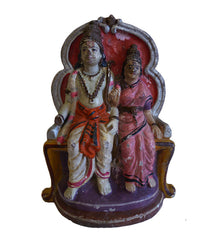 A Vintage South Indian Golu or Kolu: Rama and Sita