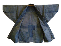 A Beautifully Simple 19th Century Cotton Noragi: Authentic Work Wear