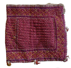 A Very Small Banjara Pouch: Indian Stitching