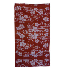 A Short Length of Itajime or Kyoukechi Cotton: Cherry Blossoms