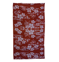 A Short Length of Itajime or Kyoukechi Cotton: Cherry Blossoms