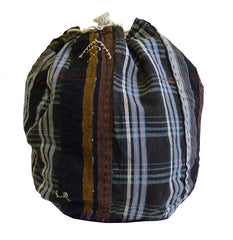 A Komebukuro: Red Stitching and Sashiko Name