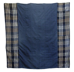 A Layered Cotton Kotatsugake: Simply Designed Pieced Hearth Cover