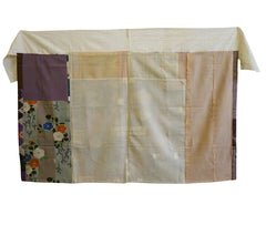 A Pieced and Patched Reversible Silk Koshimaki: Two Interesting Sides