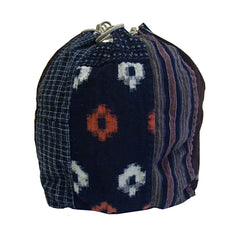 A Piece Constructed Cotton Drawstring Bag: Komebukuro