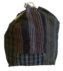 A Mid 20th Century Komebukuro: Piece Constructed Cotton Bag