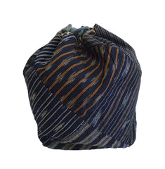 A Beautifully Pieced Komebukuro or Rice Bag: Diagonal Piecing
