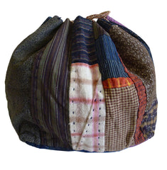 A Beautifully Stitched and Designed Komebukuro: Fully Lined in Old Indigo