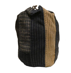 A Good Sized Komebukuro: All Old Hand Woven Cotton Pieces