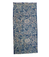A Length of Katazome Dyed Cotton: Lush Color and Rich Design