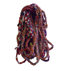 A Hank of Braided Rope: Recycled Cotton