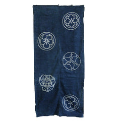 A Tsutsugaki Two Panel Cloth: Marumon