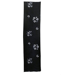 A Length of Northern Shibori: Floral Roundels and Butterflies