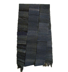 A Man's Rustic Obi: Variegated Deep Toned Yarns