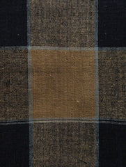 A Simply Beautiful, Old Length of Hand Woven Cotton: Large Scale Plaid