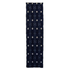 A Length of Beautifully Abstract Kasuri Cotton: Indigo Dye