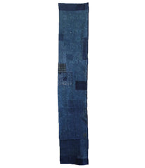 A Gorgeous Length of Katazome Boro: Patches on Pattern