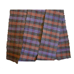 A Beautifully Colored Sakiori Obi: Soft Colors in Rag Weave