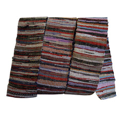 A Hemp Warped Sakiori Obi: Rag Woven Kimono Sash