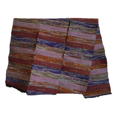 A Beautifully Colored Sakiori Obi: Rich Tones